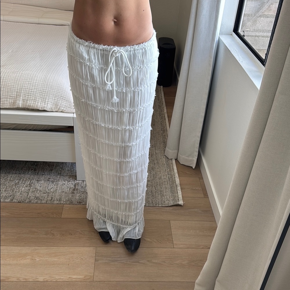 White Maxi Skirt